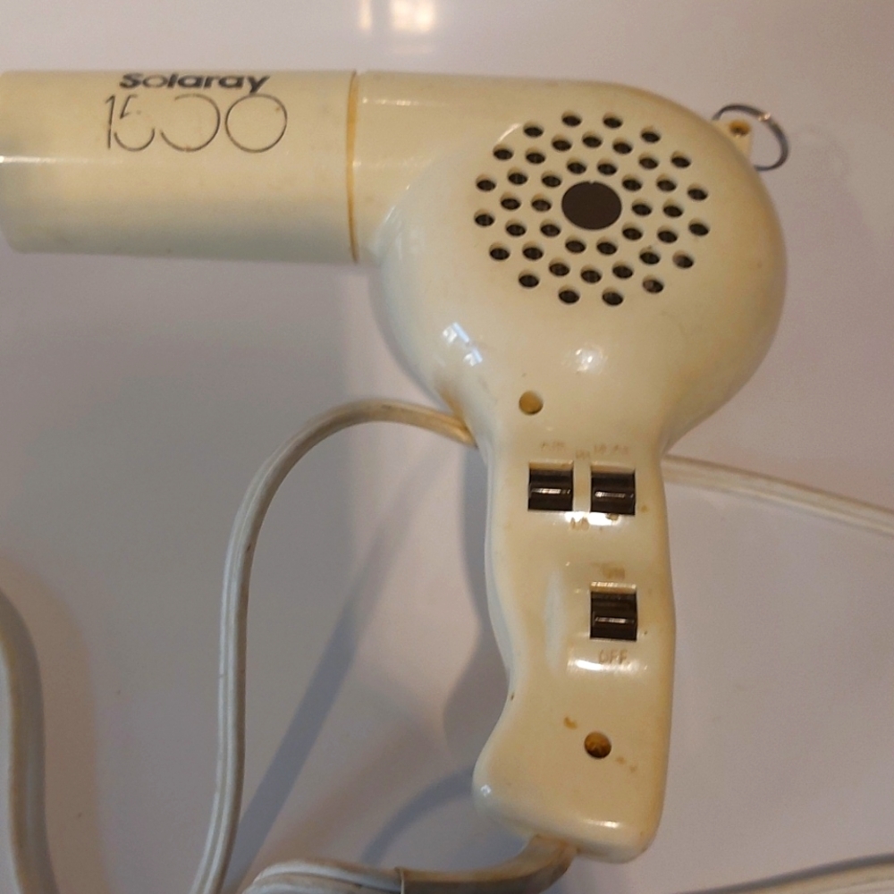 RETRO hair dryer!